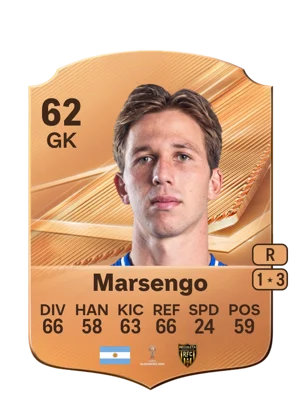 Marsengo - 62 - Rare EA FC 27 card