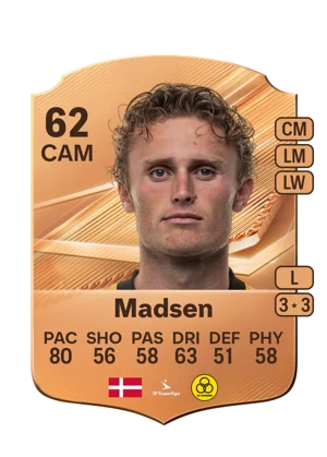 Madsen - 62 - Rare EA FC 27 card