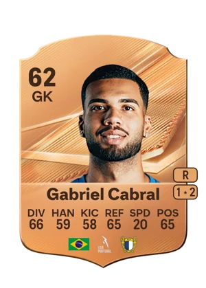 Gabriel Cabral - 62 - Rare EA FC 27 card