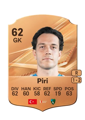 Piri - 62 - Rare EA FC 27 card