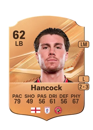 Hancock - 62 - Rare EA FC 27 card
