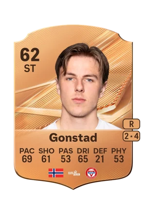 Gonstad - 62 - Rare EA FC 27 card