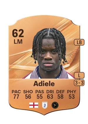 Adiele - 62 - Rare EA FC 27 card