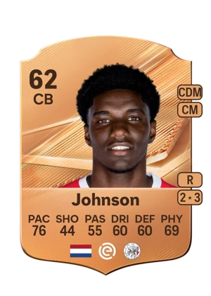Johnson - 62 - Rare EA FC 27 card