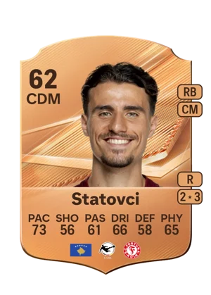 Statovci - 62 - Rare EA FC 27 card