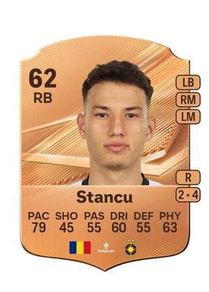 Stancu - 62 - Rare EA FC 27 card