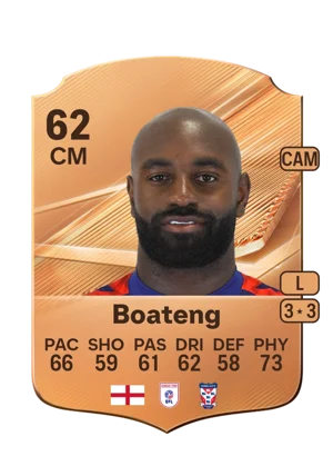 Boateng - 62 - Rare EA FC 27 card