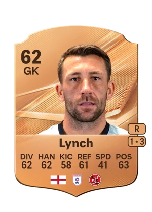 Lynch - 62 - Rare EA FC 27 card