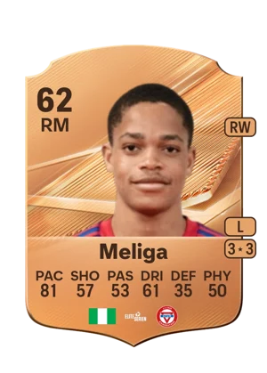 Meliga - 62 - Rare EA FC 27 card