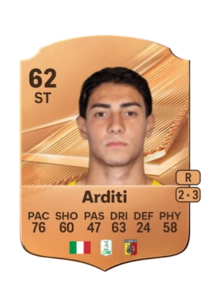 Arditi - 62 - Rare EA FC 27 card