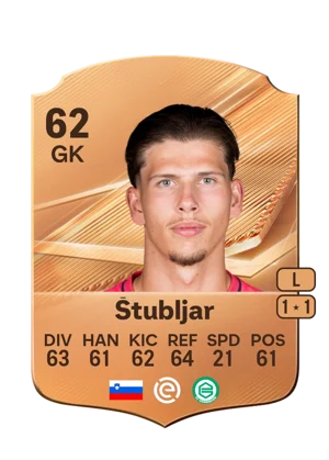 Štubljar - 62 - Rare EA FC 27 card