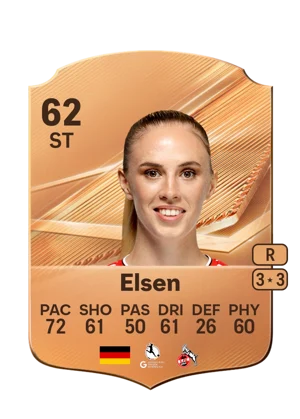 Elsen - 62 - Rare EA FC 27 card