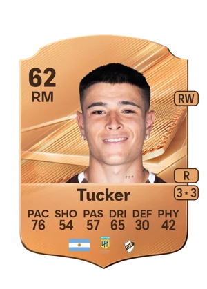 Tucker - 62 - Rare EA FC 27 card