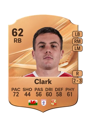 Clark - 62 - Rare EA FC 27 card