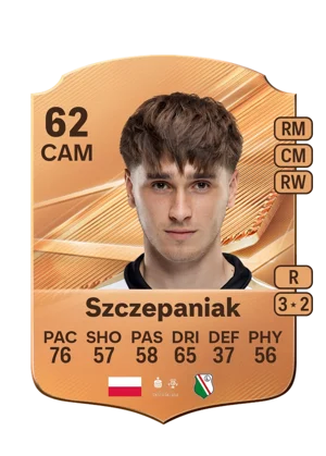 Szczepaniak - 62 - Rare EA FC 27 card