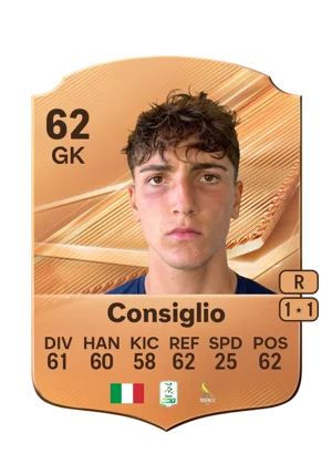 Consiglio - 62 - Rare EA FC 27 card