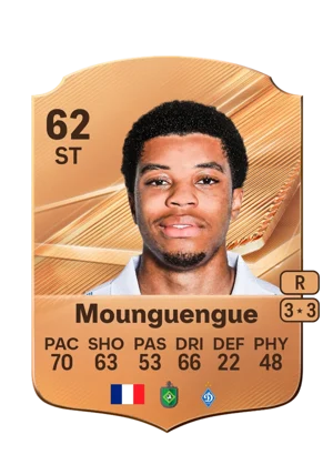Mounguengue - 62 - Rare EA FC 27 card