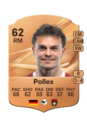 Pollex - 62 - Rare EA FC 27 card