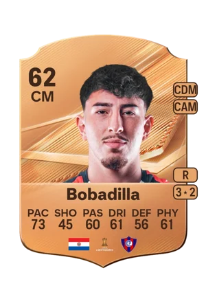 Bobadilla - 62 - Rare EA FC 27 card
