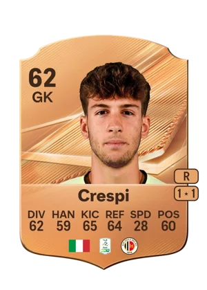 Crespi - 62 - Rare EA FC 27 card