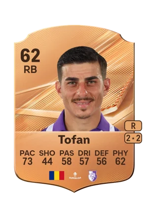 Tofan - 62 - Rare EA FC 27 card