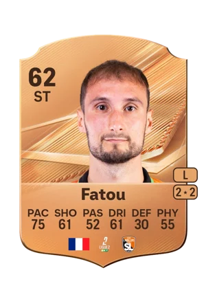 Fatou - 62 - Rare EA FC 27 card