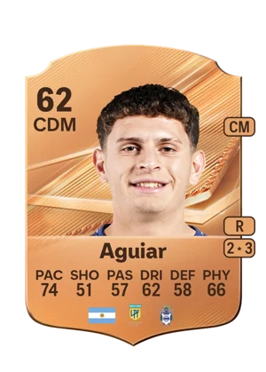 Aguiar - 62 - Rare EA FC 27 card