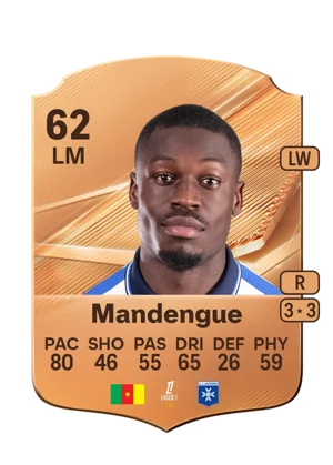 Mandengue - 62 - Rare EA FC 27 card