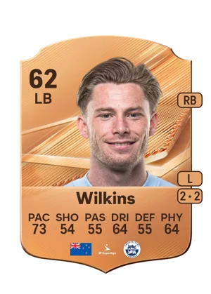Wilkins - 62 - Rare EA FC 27 card