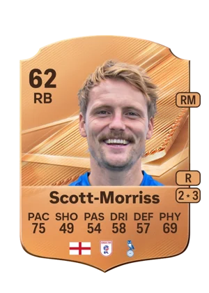 Scott-Morriss - 62 - Rare EA FC 27 card