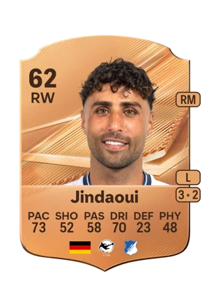 Jindaoui - 62 - Rare EA FC 27 card
