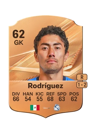 Rodríguez - 62 - Rare EA FC 27 card