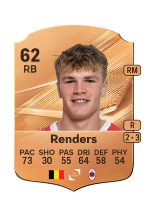 Renders - 62 - Rare EA FC 27 card