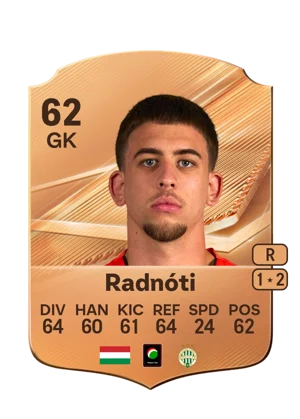 Radnóti - 62 - Rare EA FC 27 card