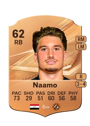 Naamo - 62 - Rare EA FC 27 card