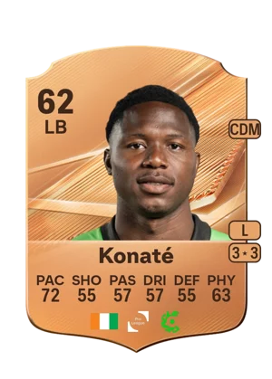 Konaté - 62 - Rare EA FC 27 card