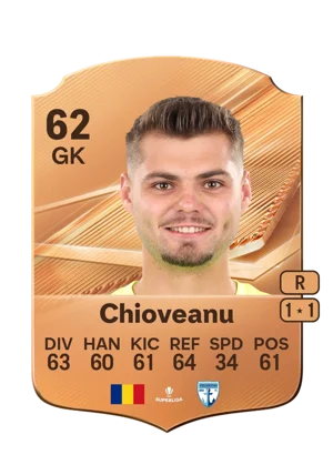 Chioveanu - 62 - Rare EA FC 27 card