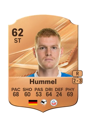 Hummel - 62 - Rare EA FC 27 card