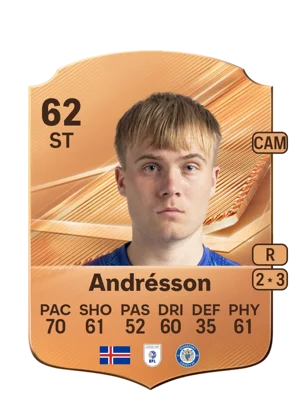 Andrésson - 62 - Rare EA FC 27 card