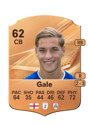 Gale - 62 - Rare EA FC 27 card