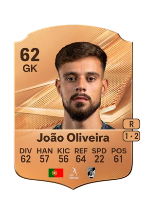 João Oliveira - 62 - Rare EA FC 27 card