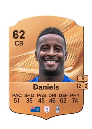 Daniels - 62 - Rare EA FC 27 card