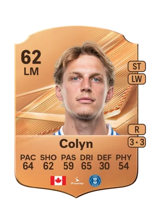 Colyn - 62 - Rare EA FC 27 card