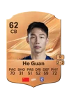 He Guan - 62 - Rare