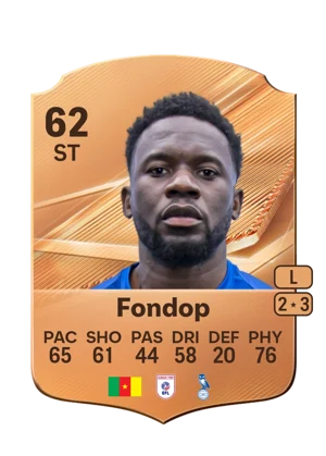 Fondop - 62 - Rare EA FC 27 card