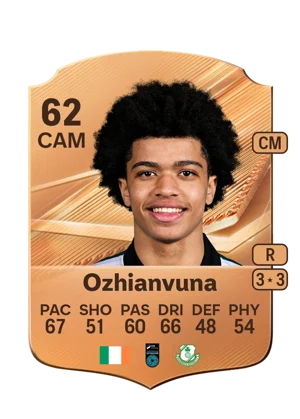 Ozhianvuna - 62 - Rare EA FC 27 card