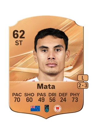 Mata - 62 - Rare EA FC 27 card