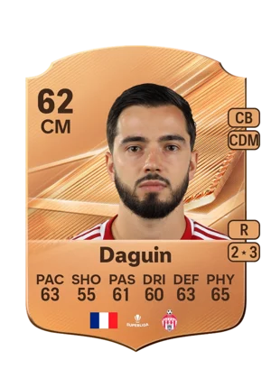 Daguin - 62 - Rare EA FC 27 card