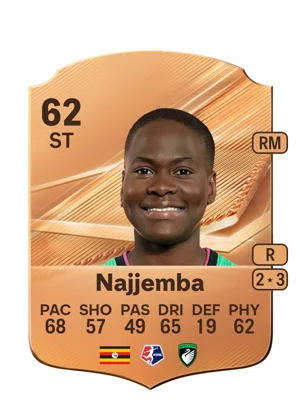 Najjemba - 62 - Rare EA FC 27 card
