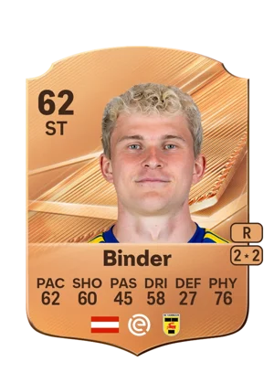 Binder - 62 - Rare EA FC 27 card